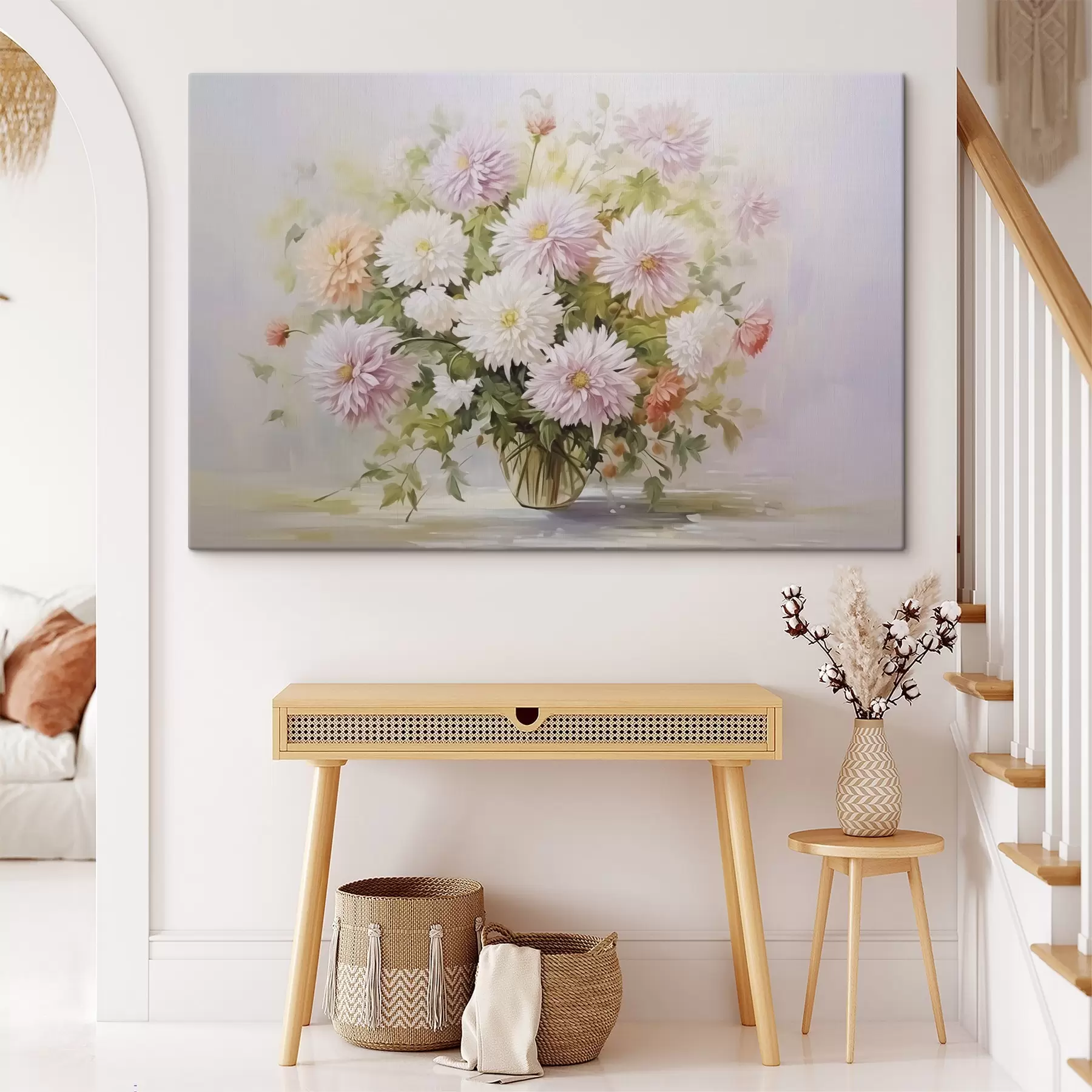 Tablouri Crizanteme într-un ghiveci s47154