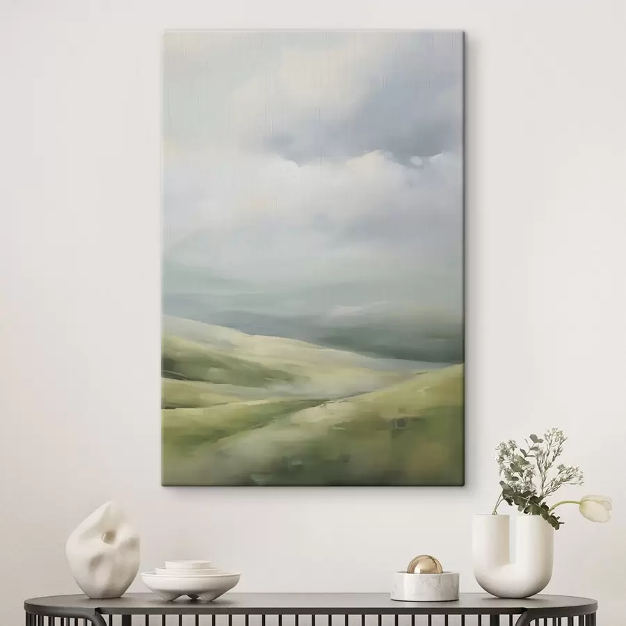Tablouri Câmp pe fundalul norilor s47243