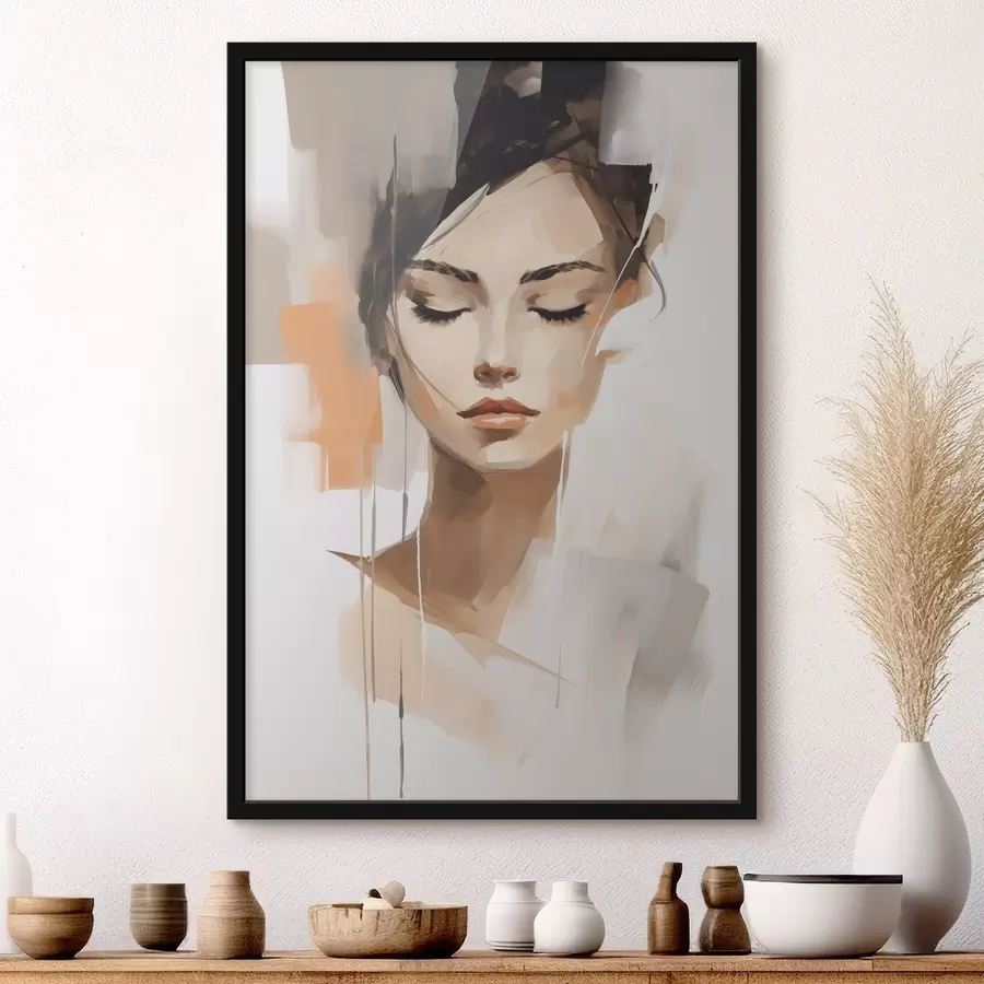 fototapet Portret de fată f47150