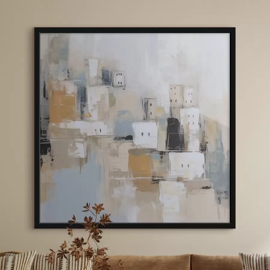 fototapet Imitarea abstractă a picturii urbane f47242