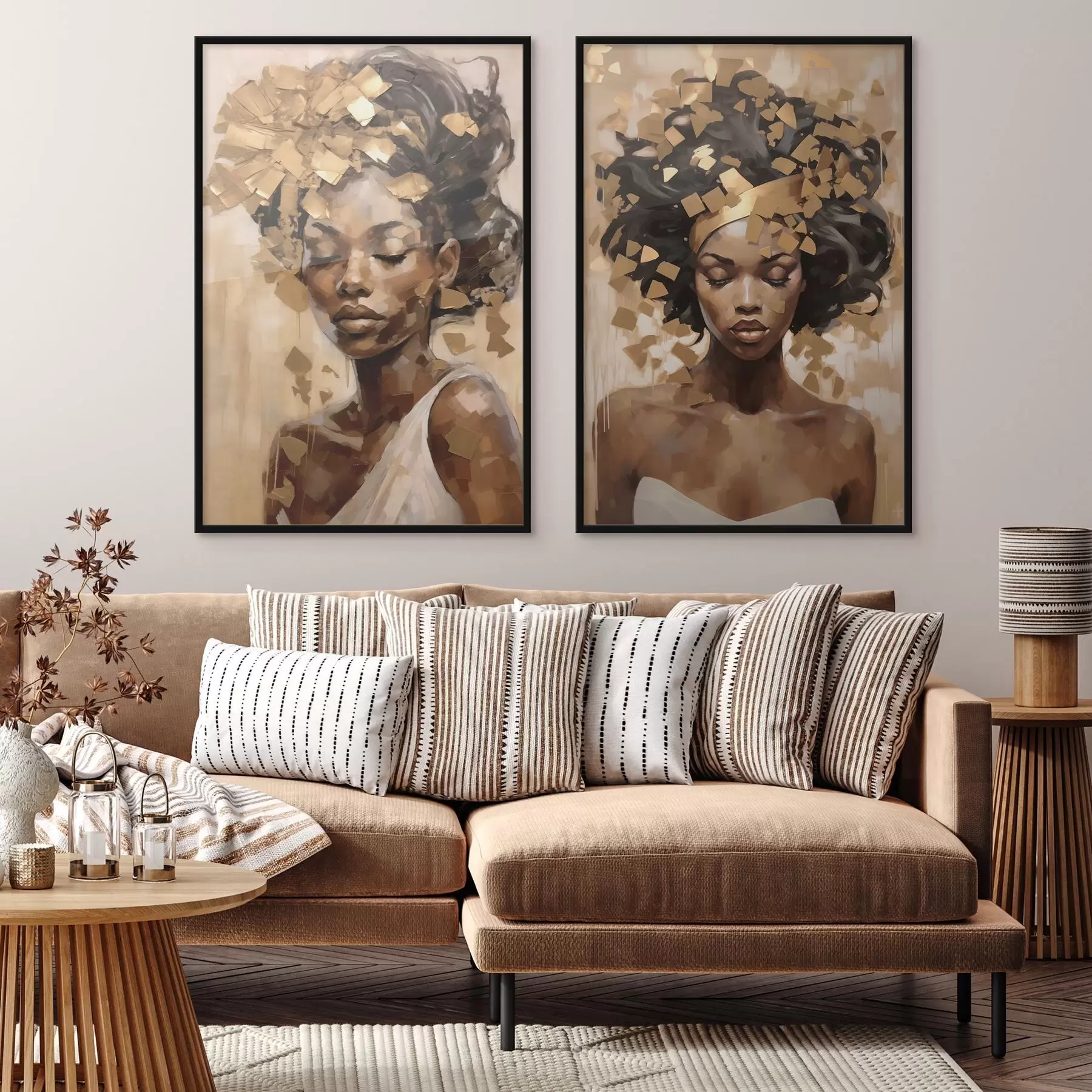 fototapet Portrete de femei d00855