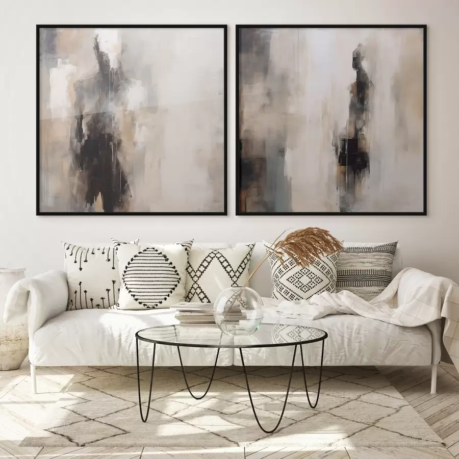 fototapet Figuri umane abstracte în umbră d00860