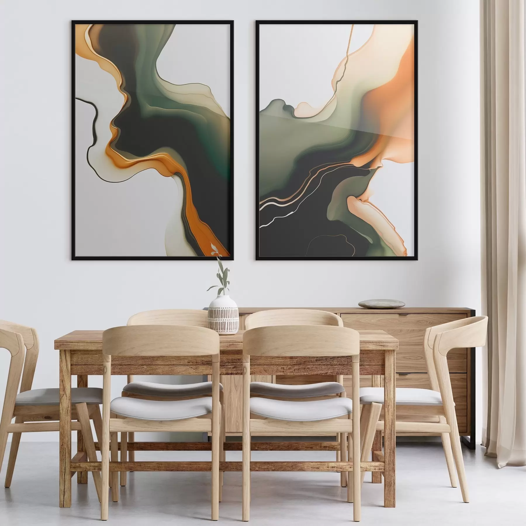 fototapet Valuri abstracte d00859