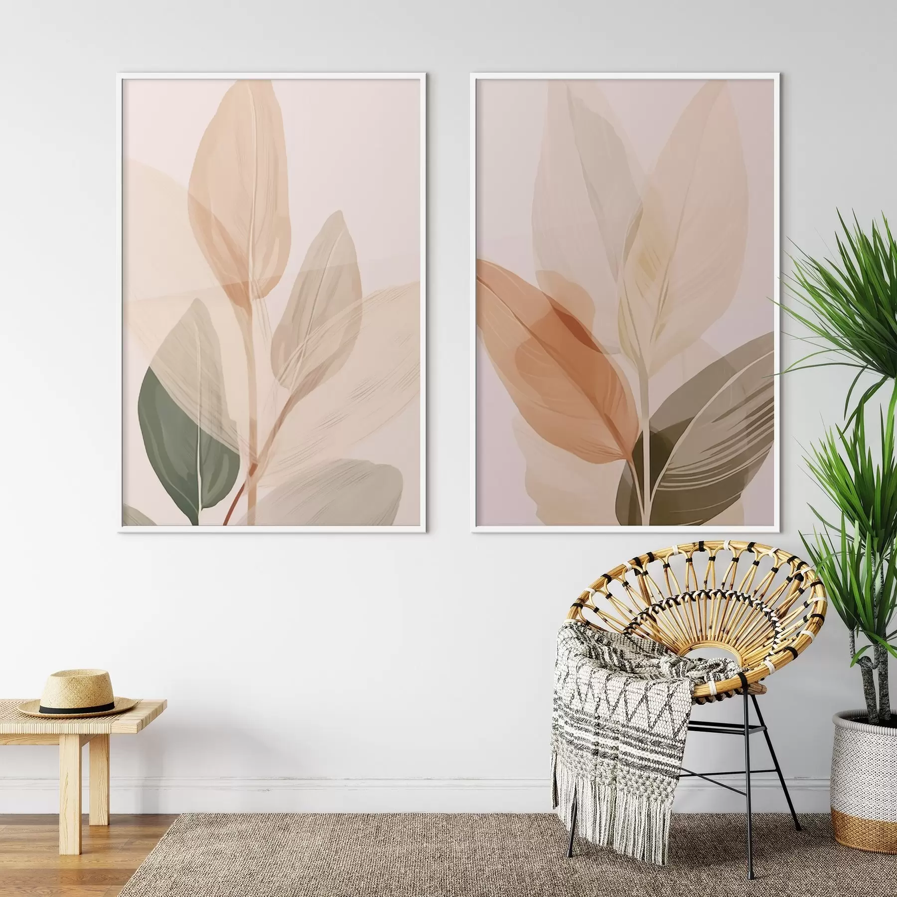 fototapet Frunze d00945