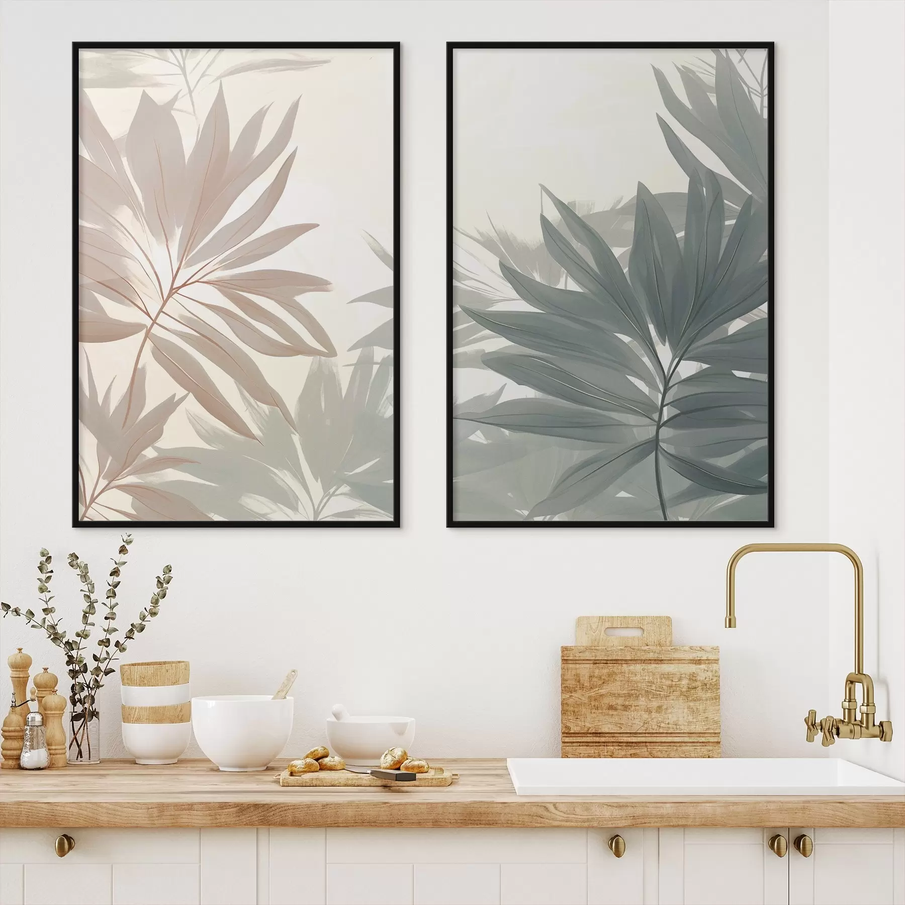 fototapet Frunze tropicale d01060