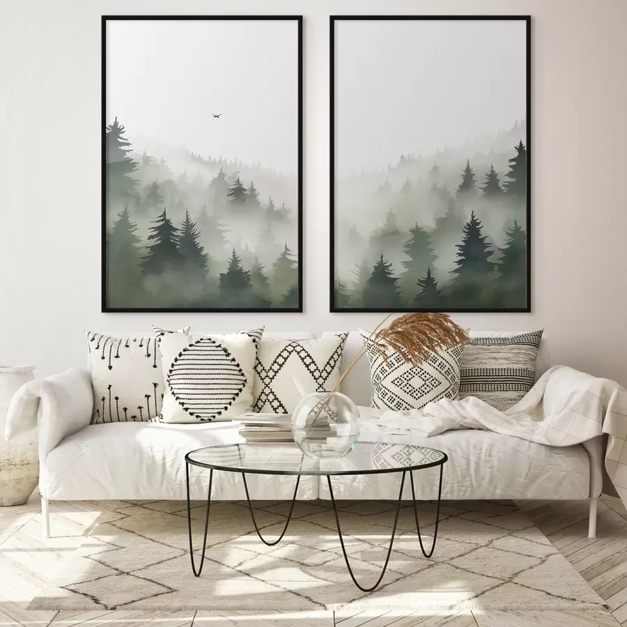 fototapet Pădurea ceațoasă d01061