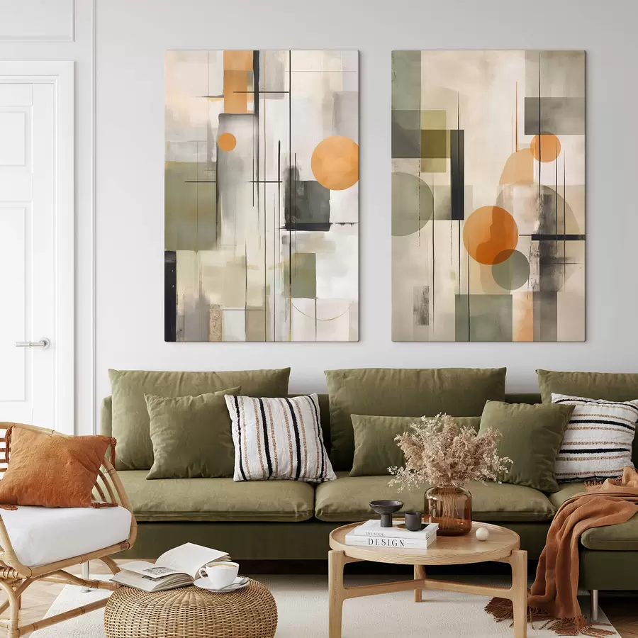 Tablouri Abstracție geometrică m01165