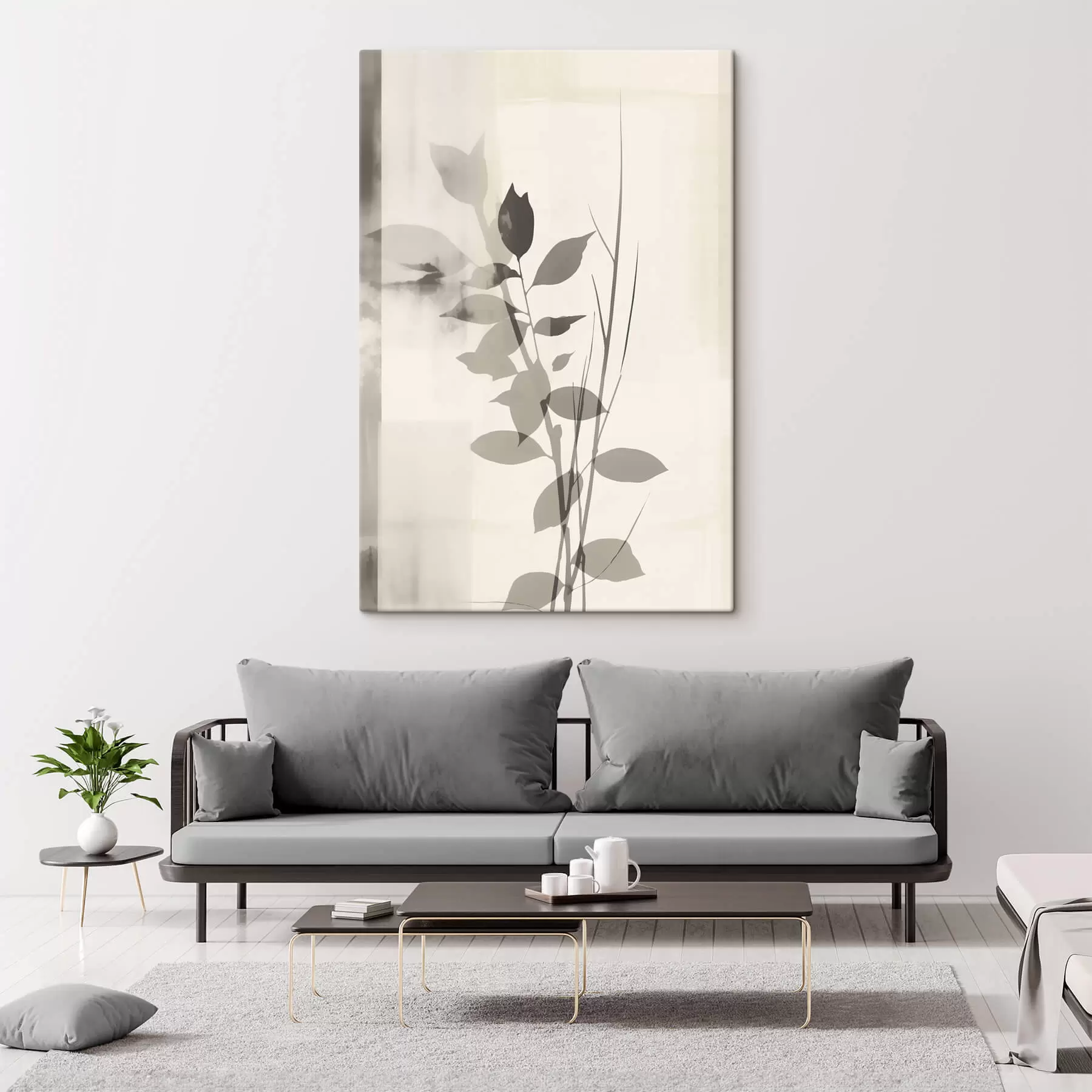 Tablouri Ramuri abstracte cu frunze s47103