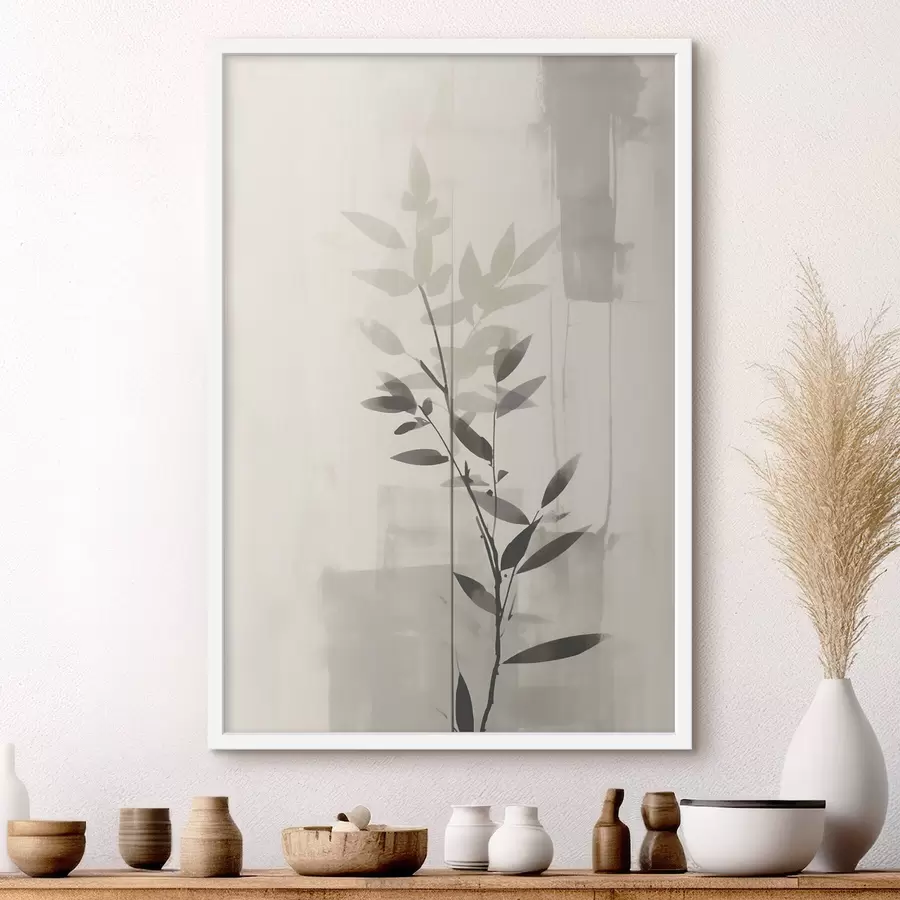 fototapet Ramuri abstracte cu frunze f47102