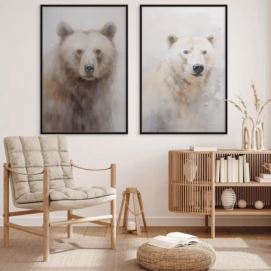 fototapet Urși d00935