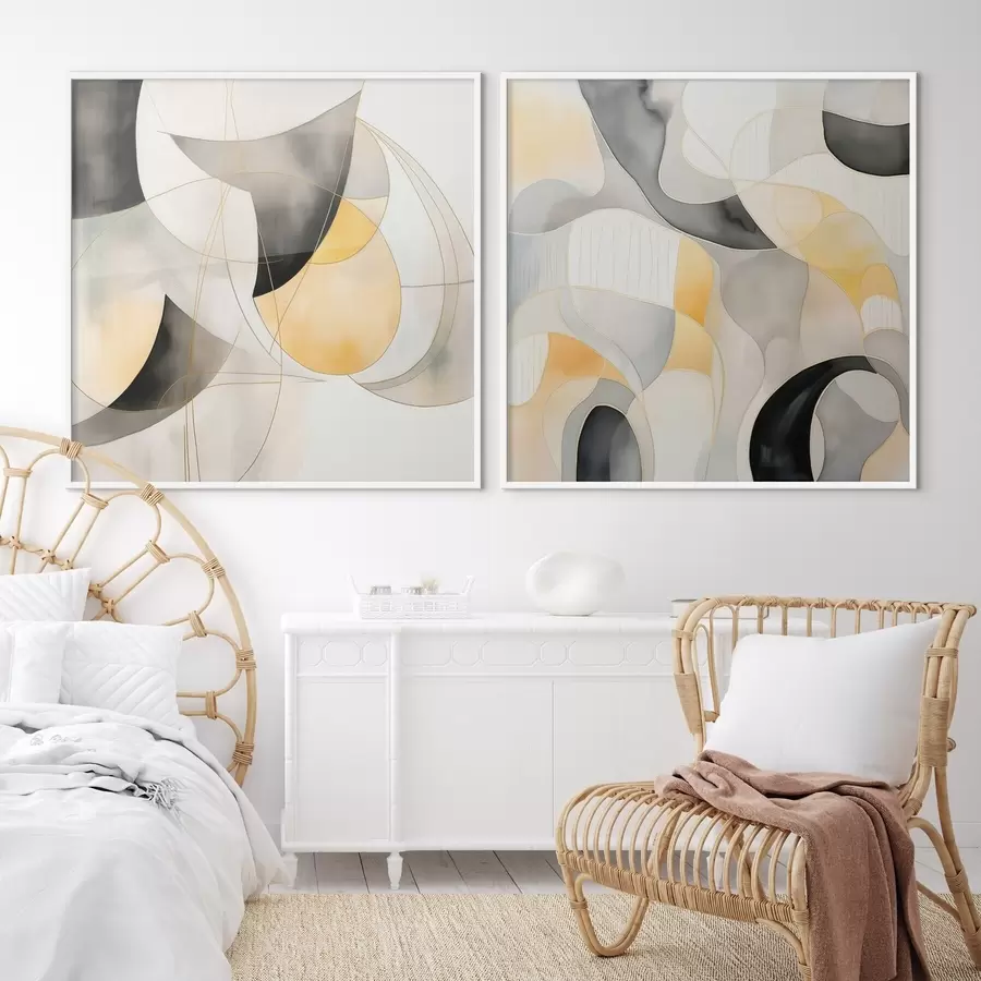 fototapet Abstracție organică în stil modern d00902