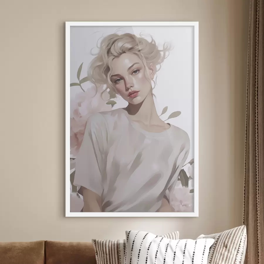 fototapet Portret de fată f47339