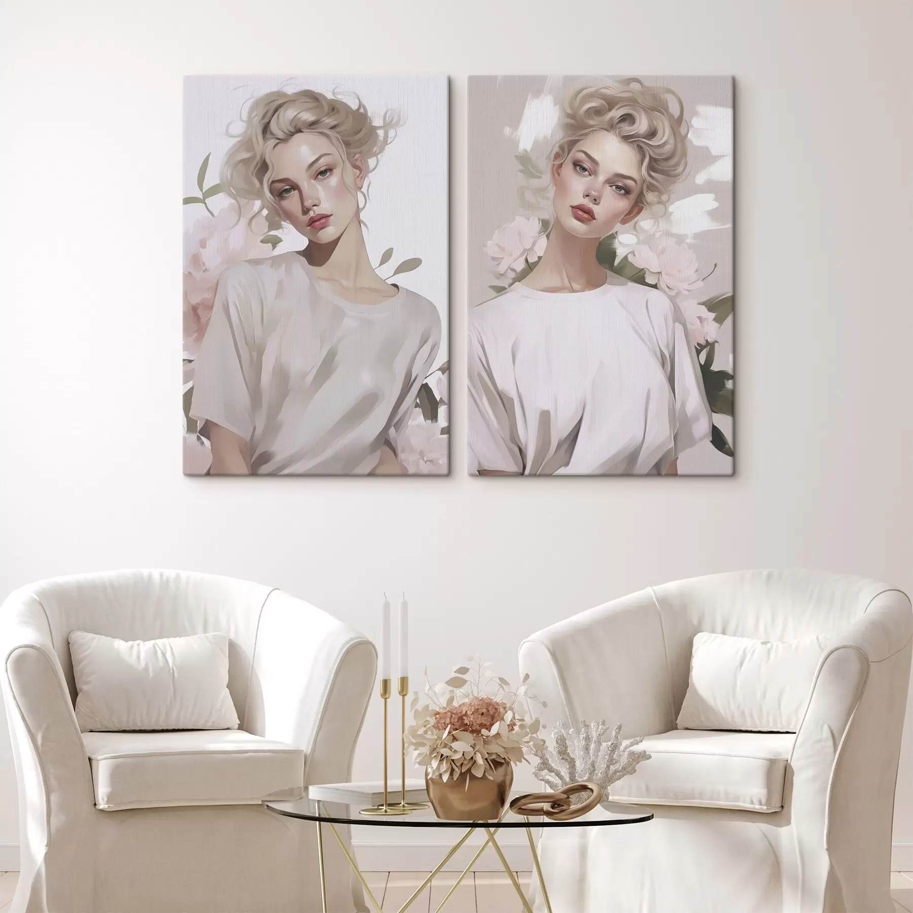 Tablouri Portret de fată m01187