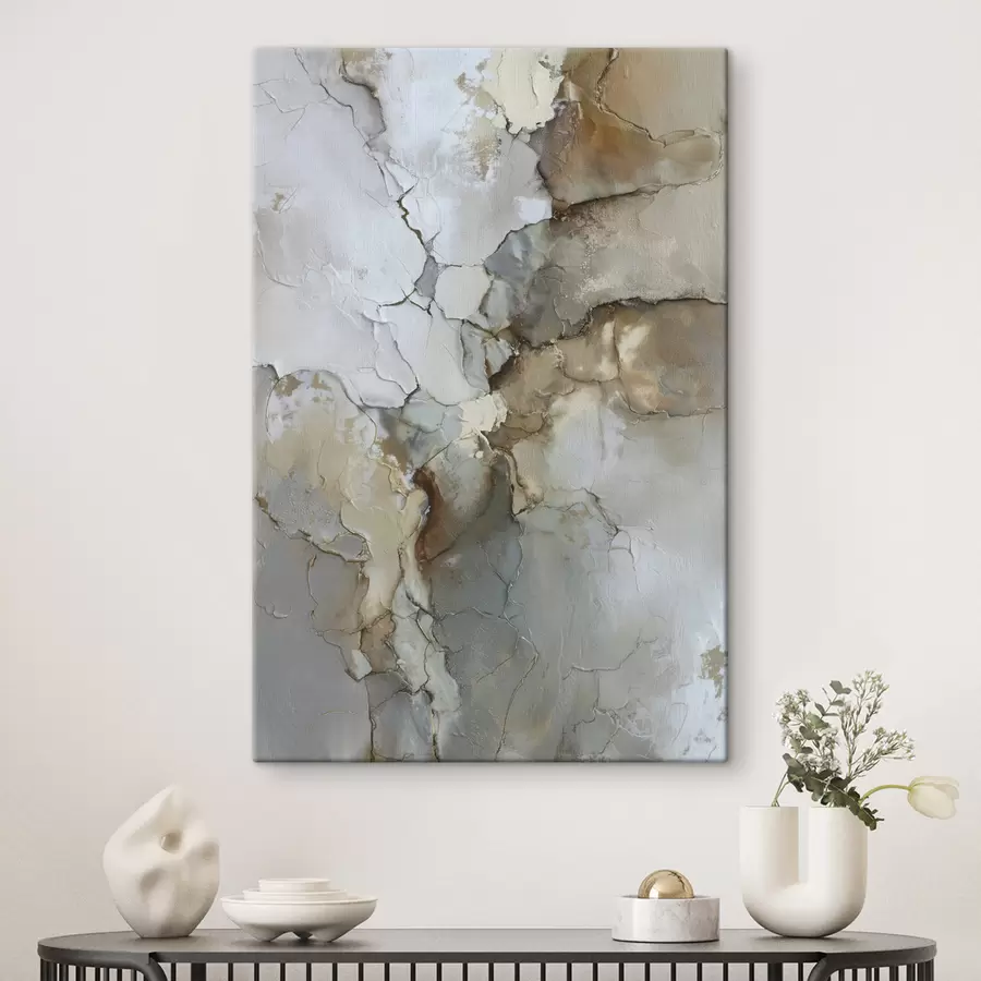 Tablouri imitație de textură abstractă cu crăpături s47118