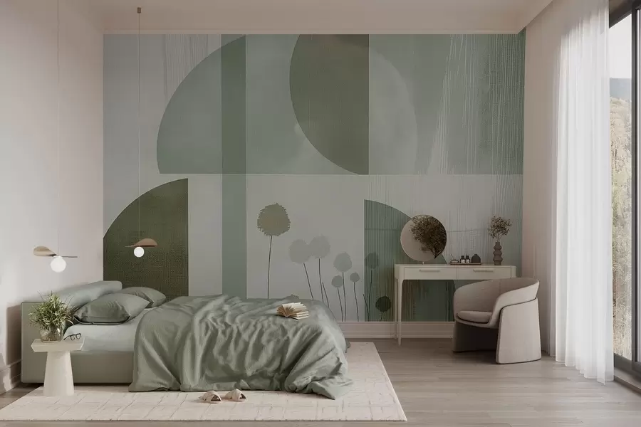 fototapet Flori și textură w09627v2