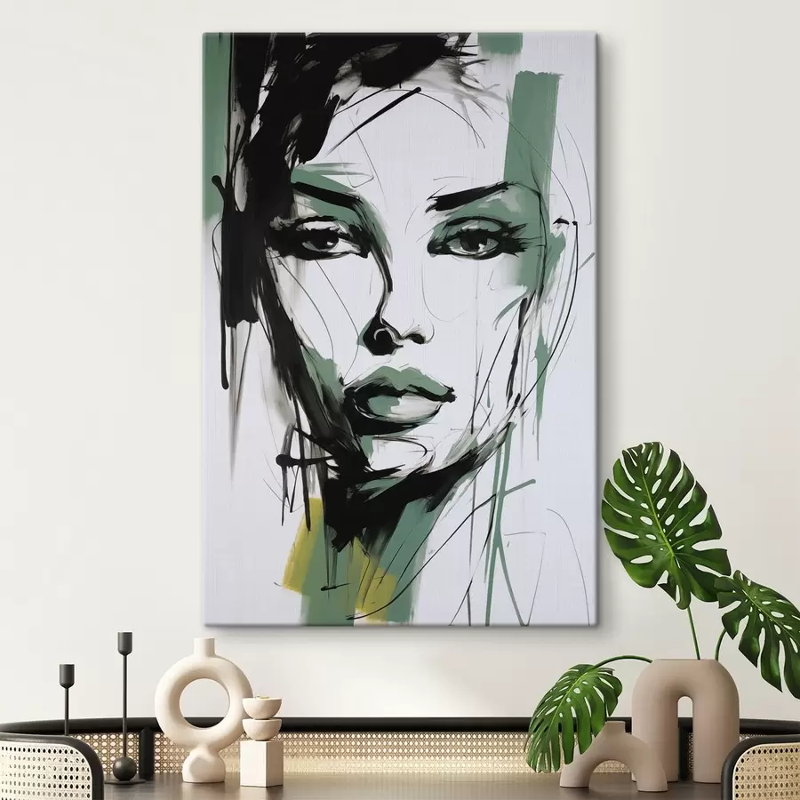 Tablouri Portret feminin abstract s47499