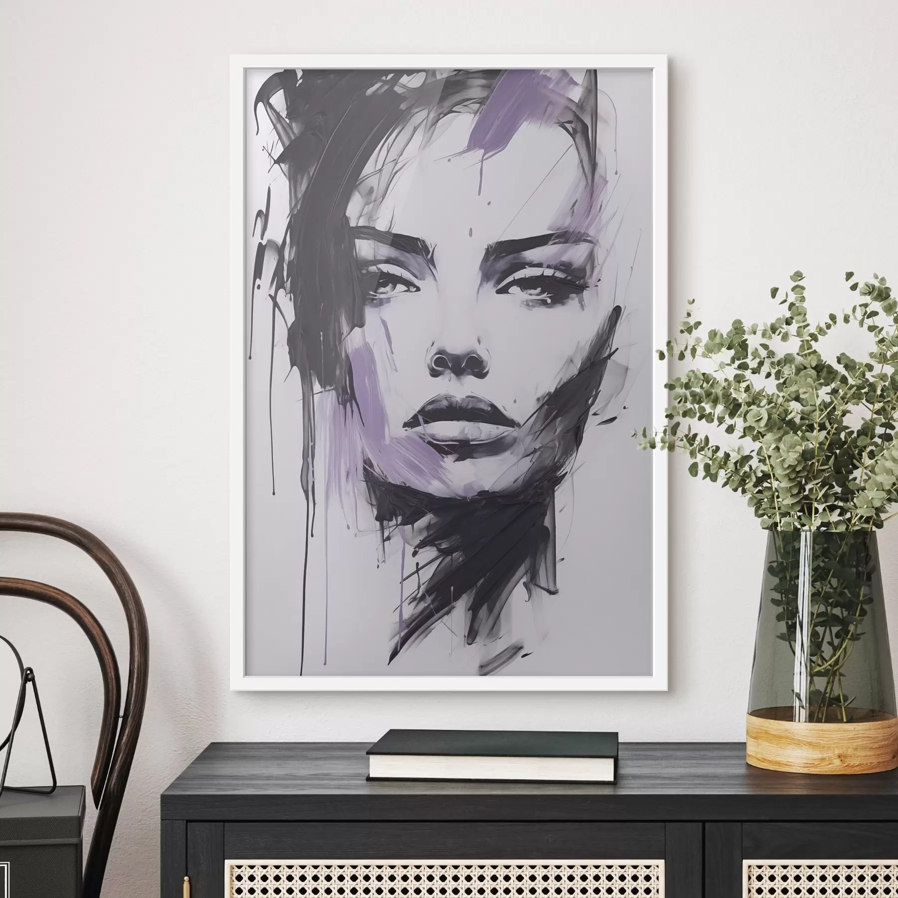 fototapet Portret feminin abstract f47498