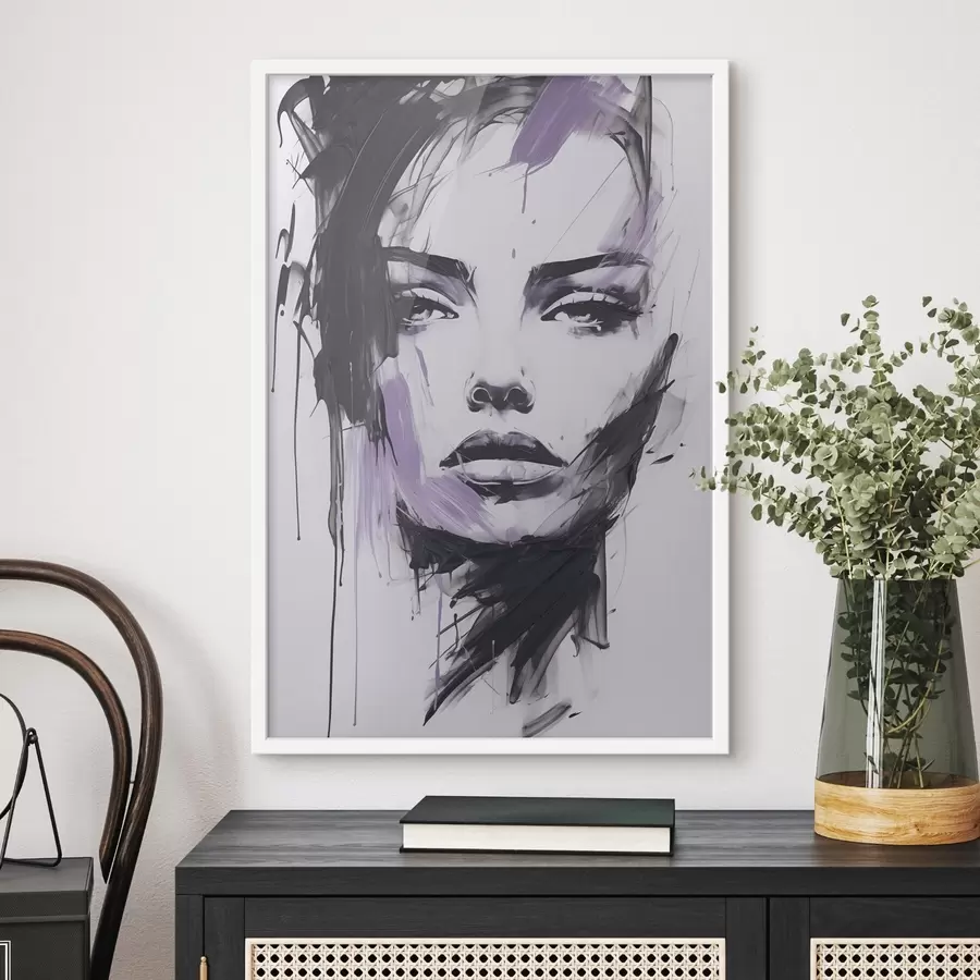 fototapet Portret feminin abstract f47498