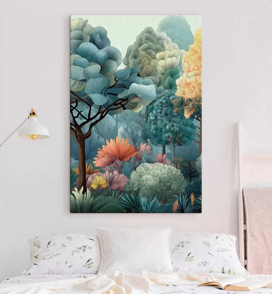 Tablouri Pădure abstractă s47105