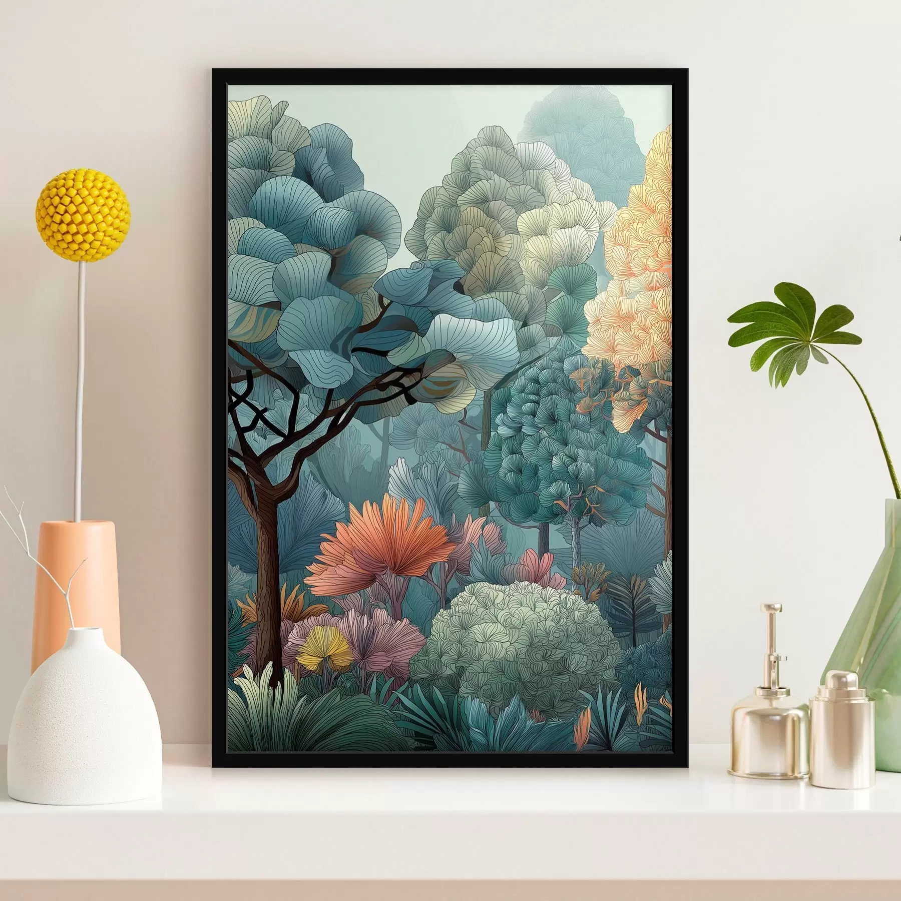 fototapet Pădure abstractă f47105