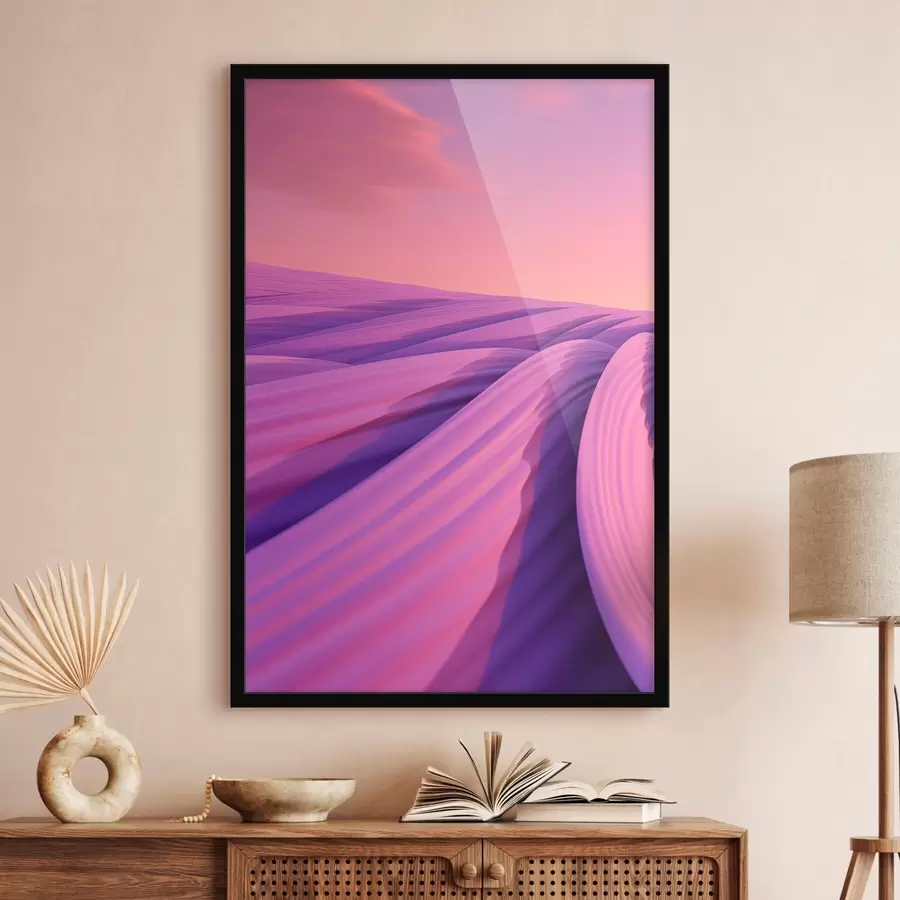 fototapet Câmp abstract de lavandă f47110