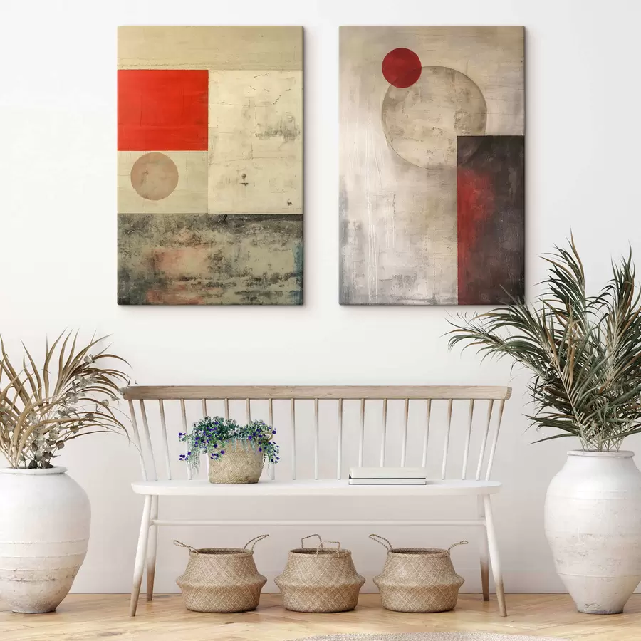 Tablouri Abstracție minimalistă m01231