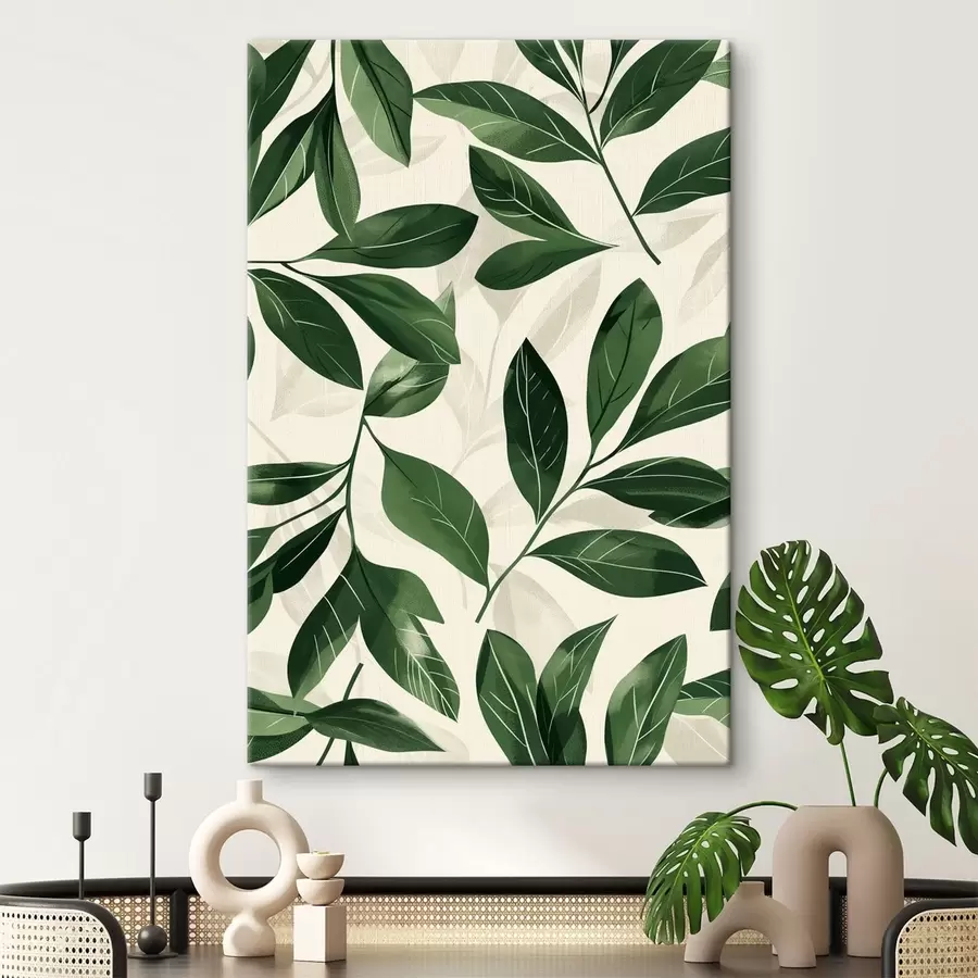 Tablouri Babok și frunze de palmier s47457