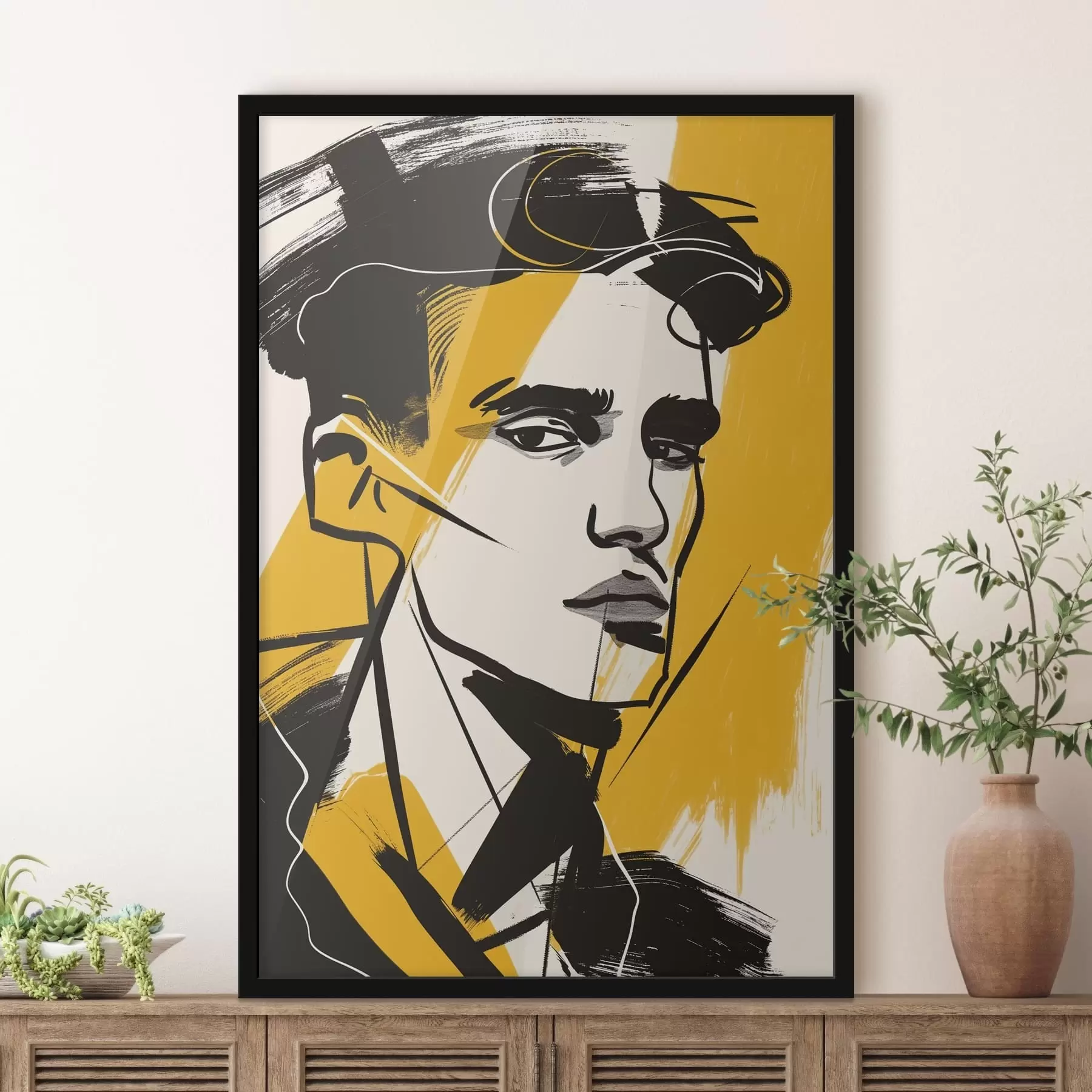 fototapet Bărbat în graffiti f47467