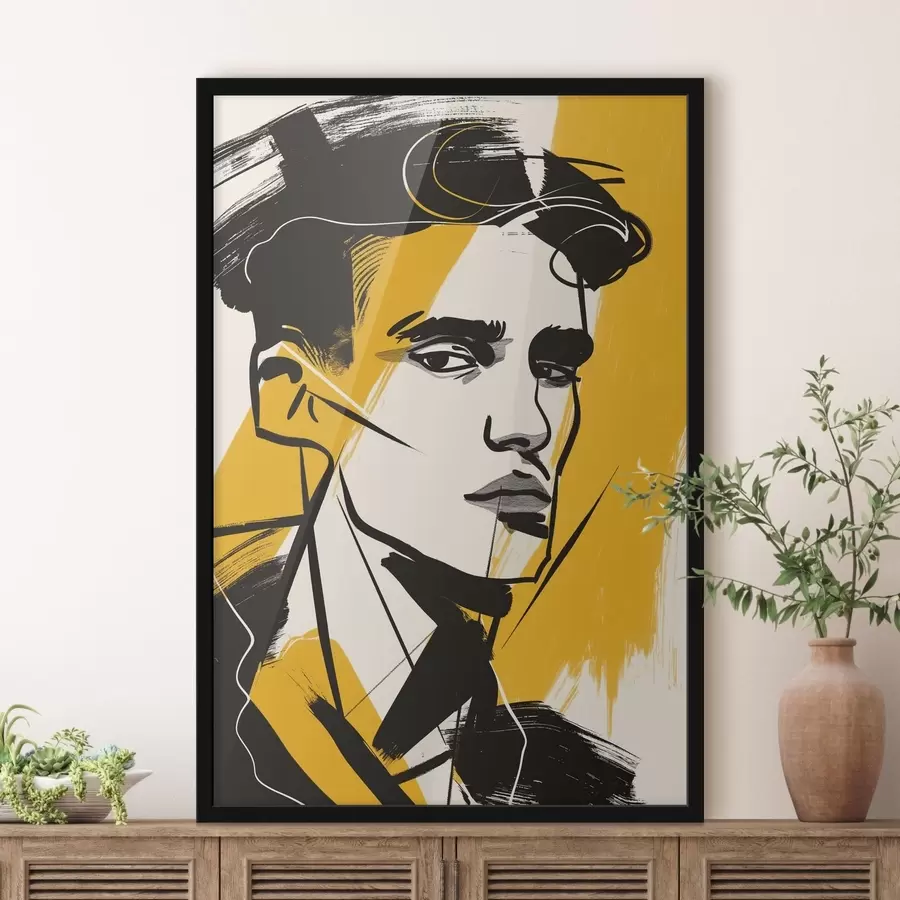 fototapet Bărbat în graffiti f47467