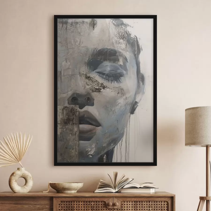 fototapet Portret minimalist f47481