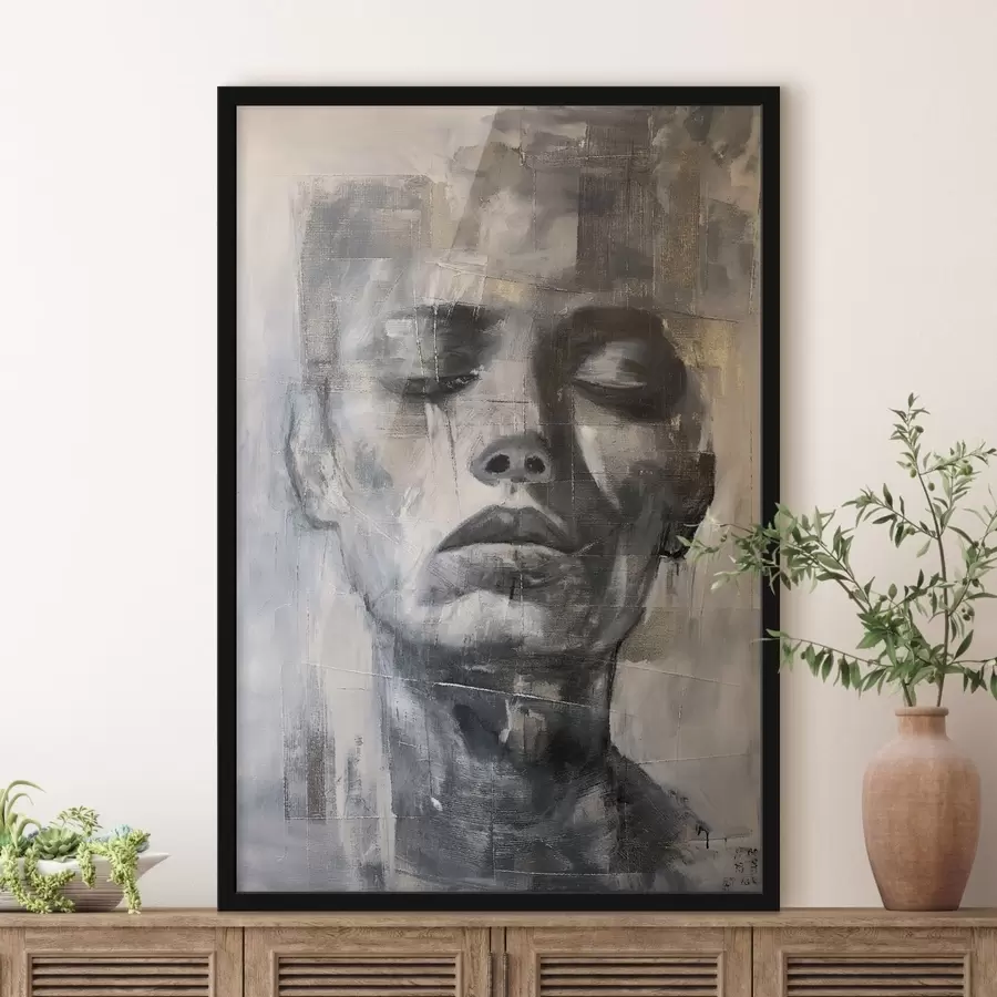 fototapet Portret texturat f47482