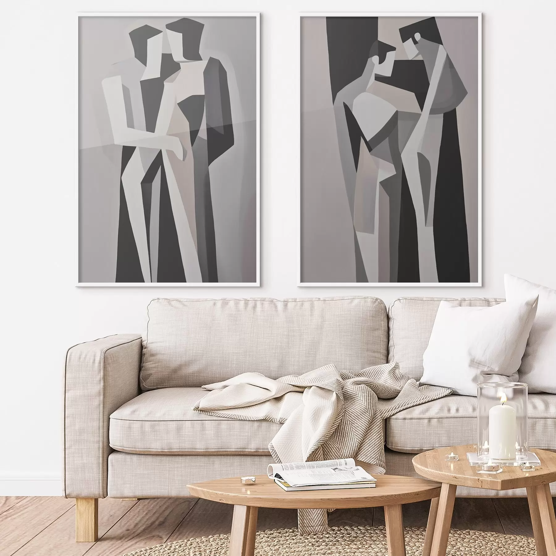 fototapet Cupluri geometrice abstracte d00517