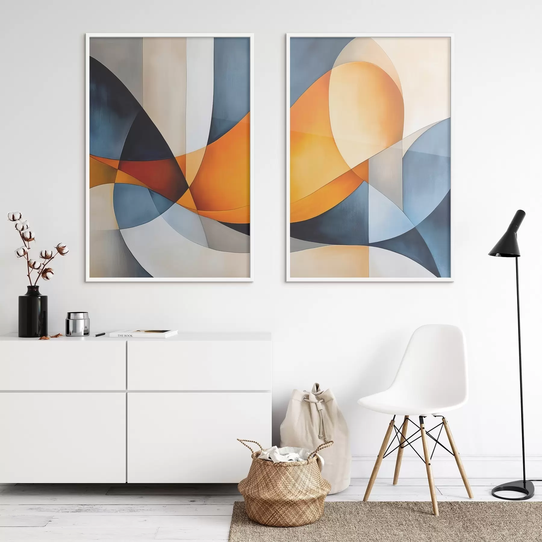 fototapet Abstracție cu forme geometrice d00540