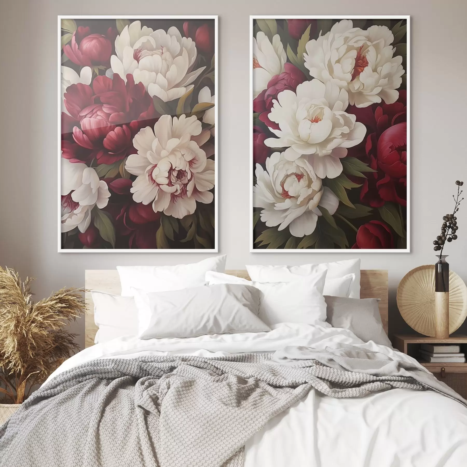 fototapet Peonii d00548