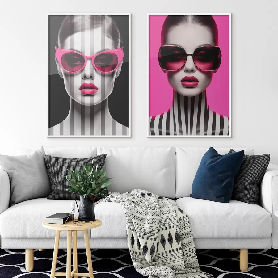 fototapet Portrete de modă d00583