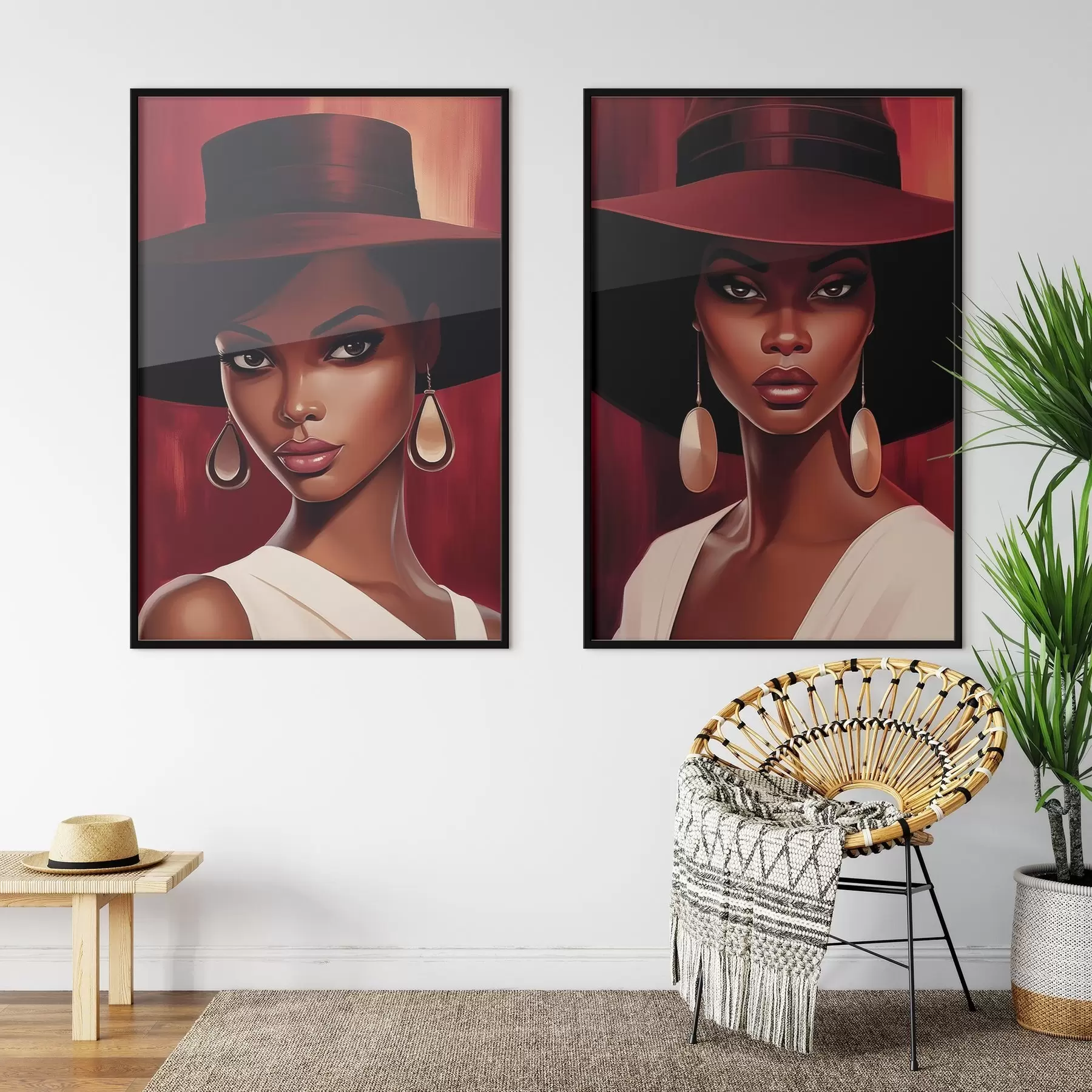 fototapet Portrete d00585