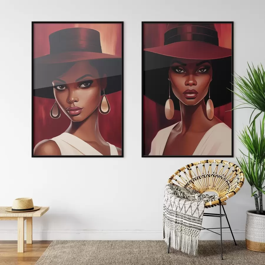 fototapet Portrete d00585