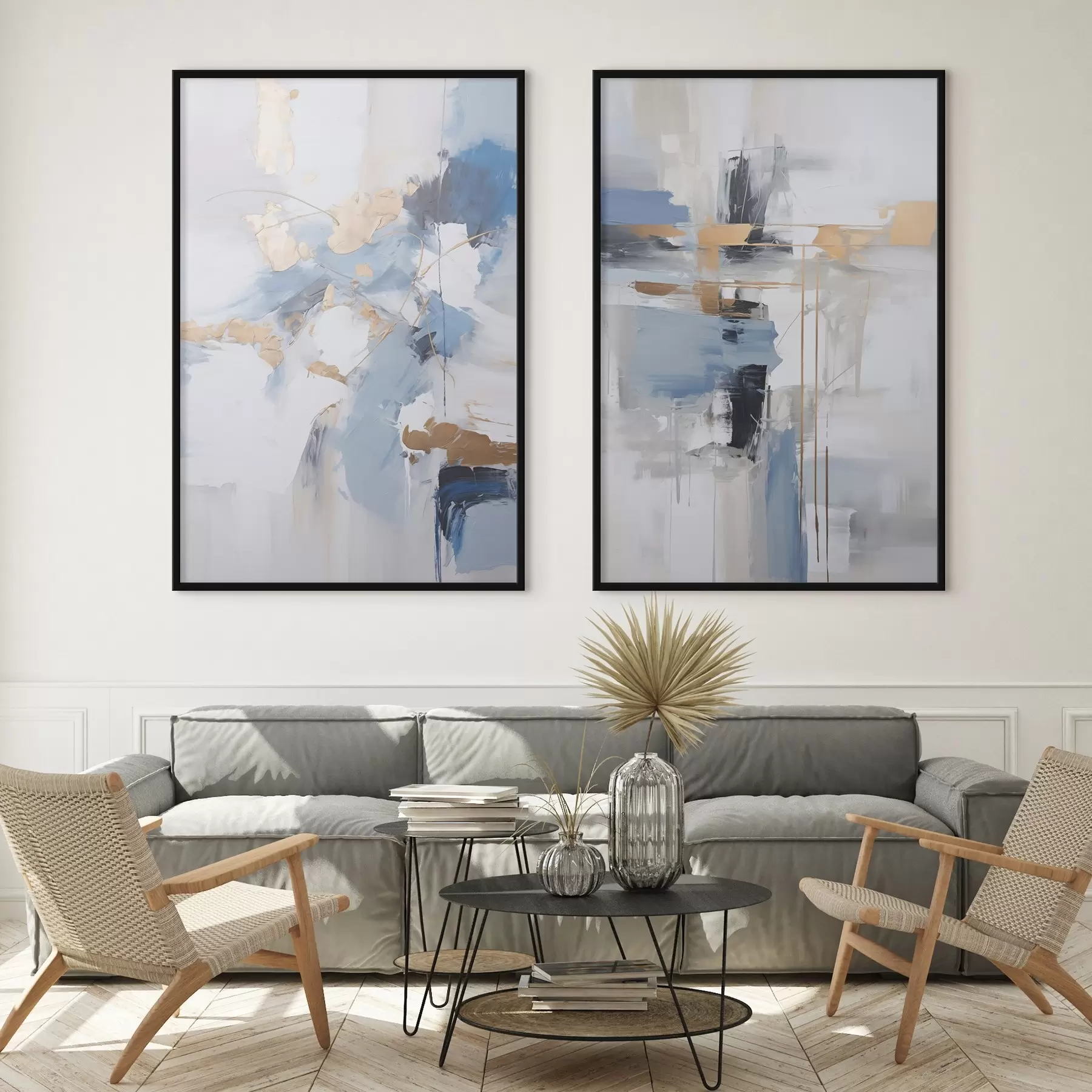 fototapet Abstracția modernă imită pictura d00588