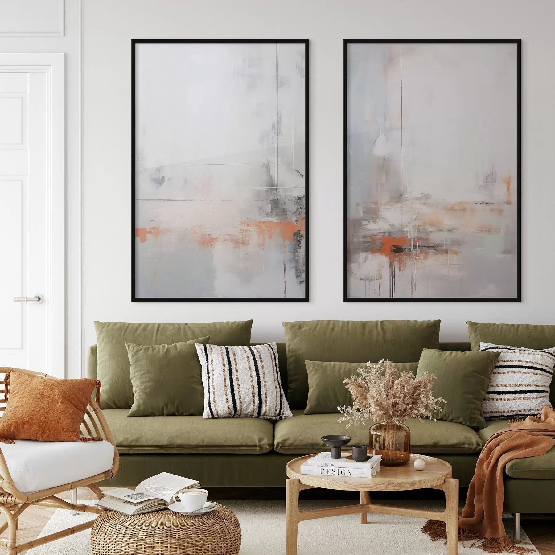 fototapet Abstracție modernă cu imitație de textură uzată d00623