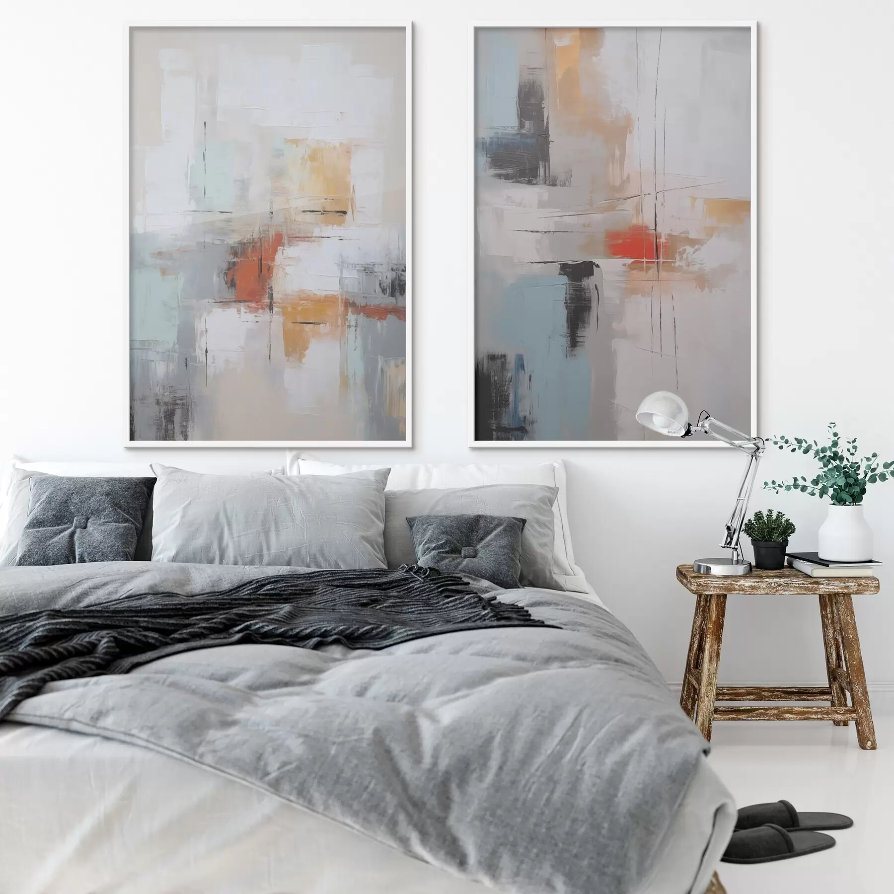 fototapet Abstracție imitație de pictură și abraziuni d00667