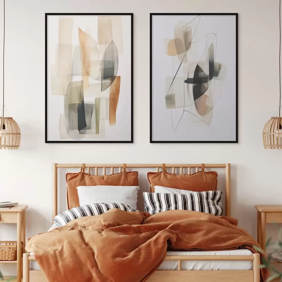 fototapet Abstracție pete imitație acuarelă d00674