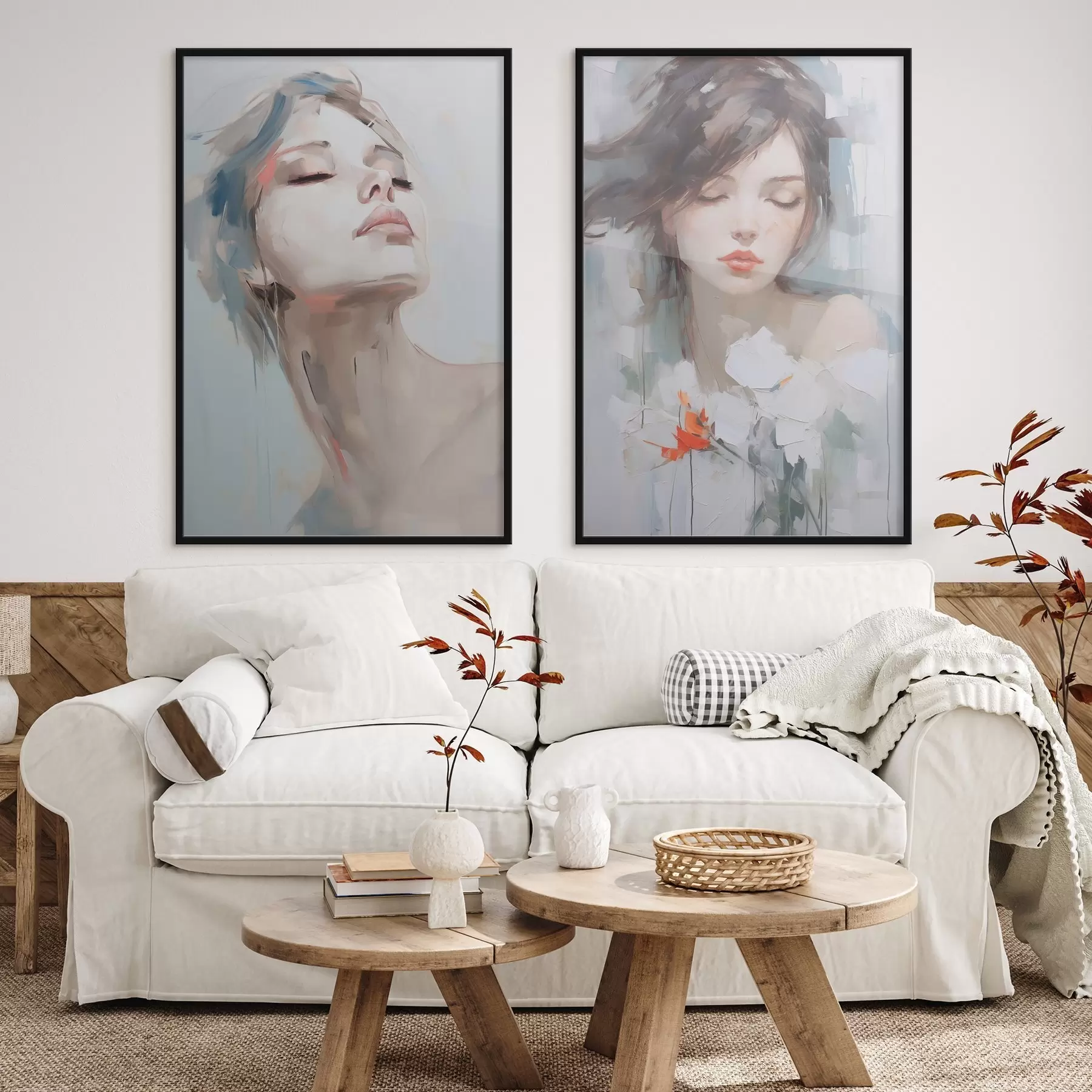 fototapet Portret de femeie d00675