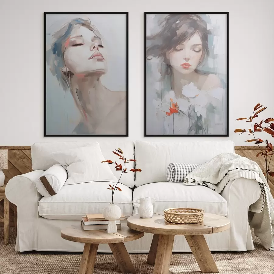 fototapet Portret de femeie d00675