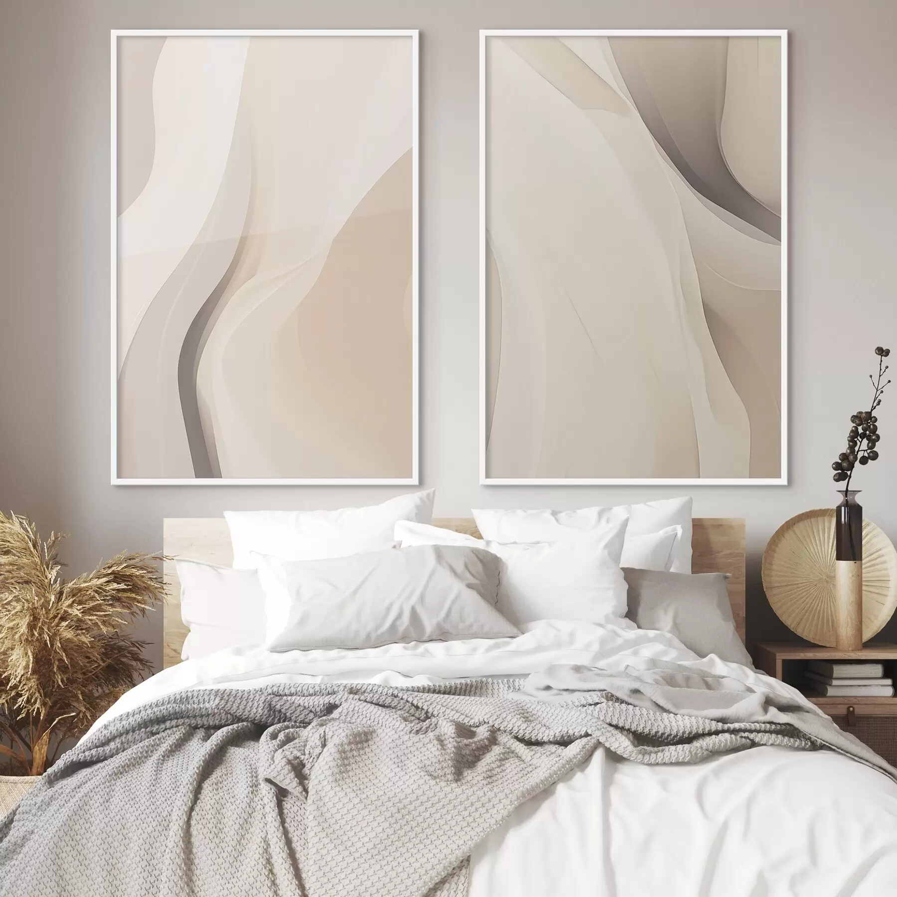 fototapet Abstract valuri de nisip d00681