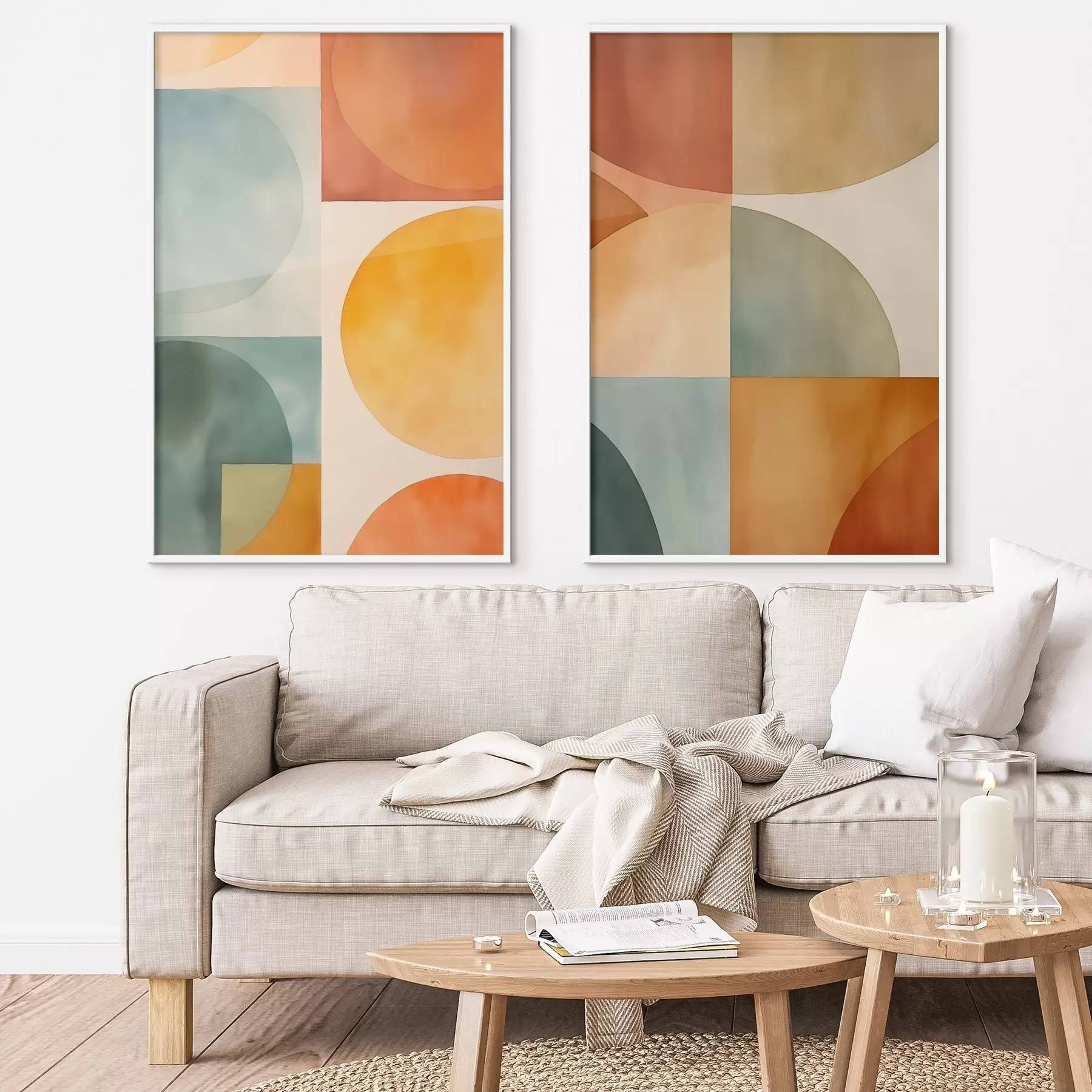 fototapet Cercuri geometrice d00732