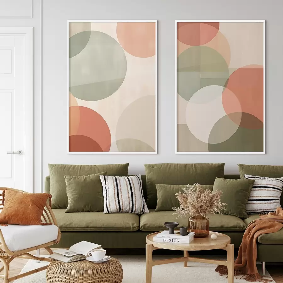 fototapet Cercuri abstracte d00733