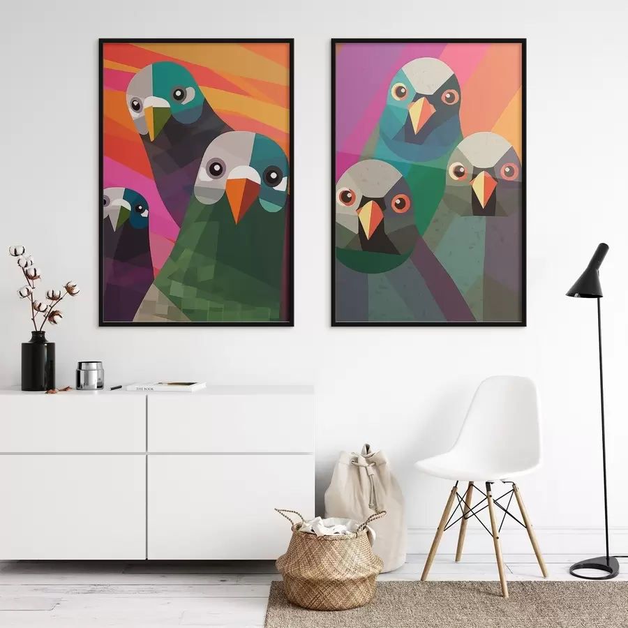 fototapet Porumbei d00735