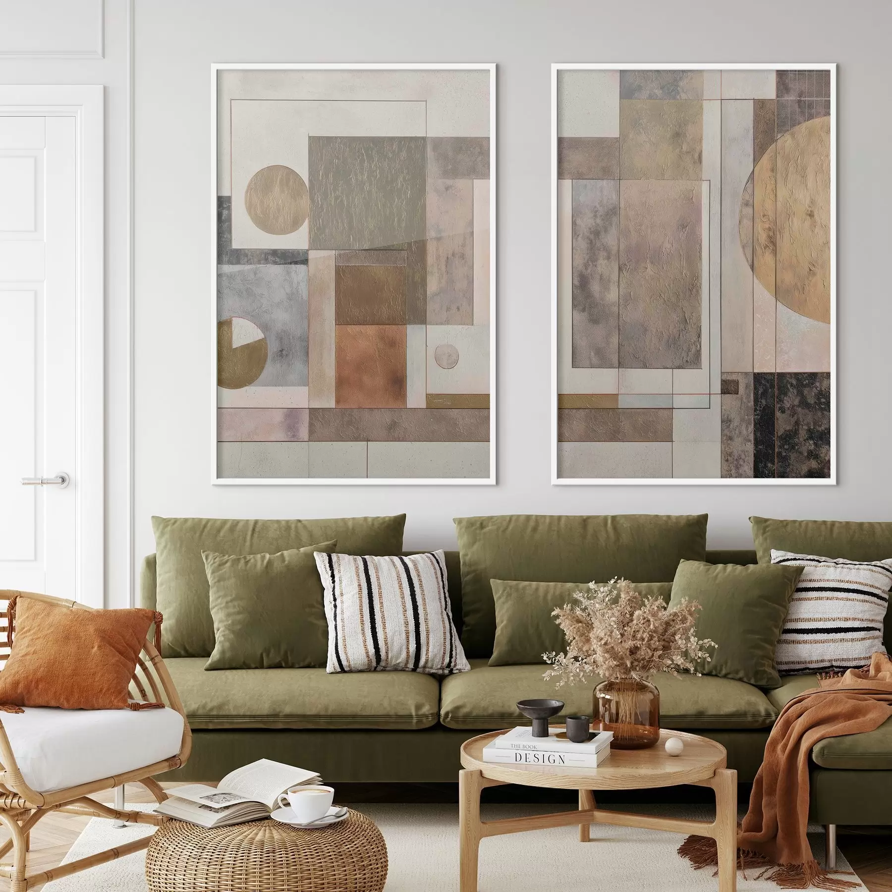 fototapet geometrie abstractă modernă d00738