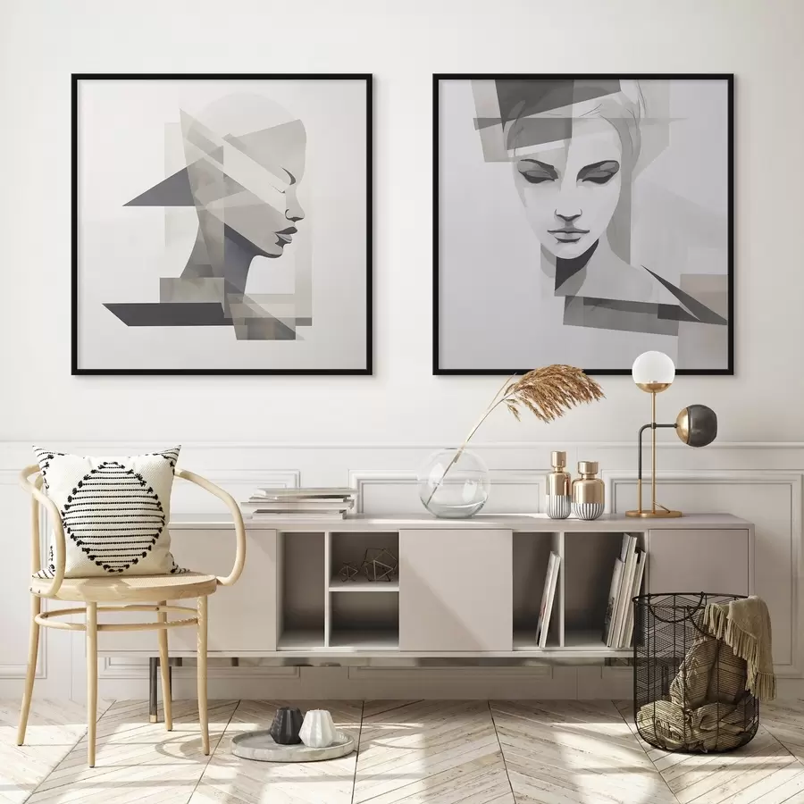 fototapet Portret abstract d00753