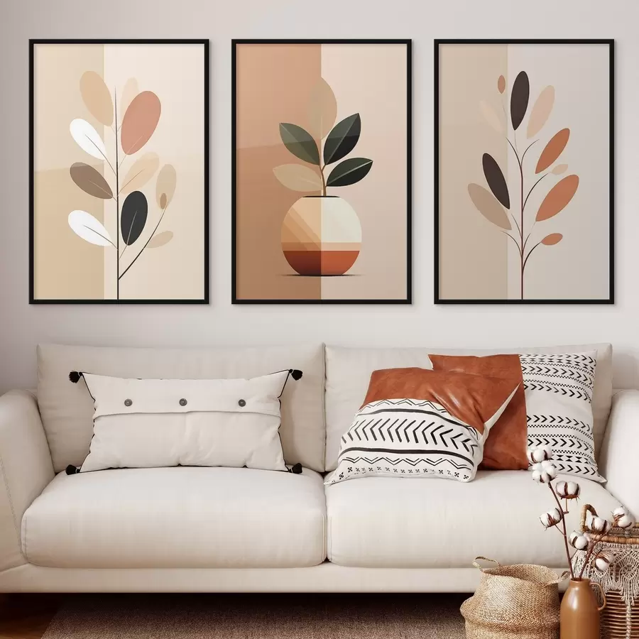 fototapet Ramuri abstracte d00759